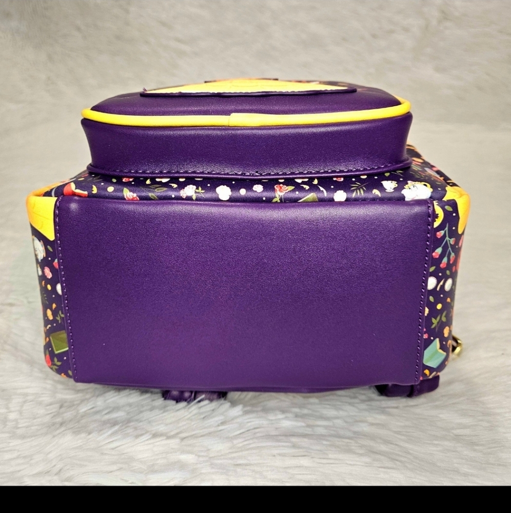 Loungefly Disney Belle Enchanted Beauty mini Backpack - Picture 6 of 7